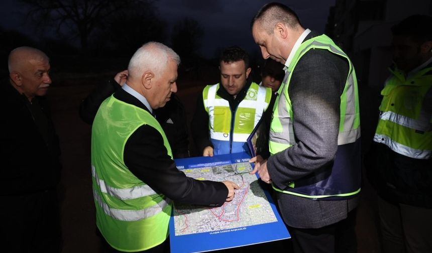 Nilüfer'e nefes aldıracak yol projesi!