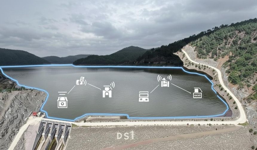 Çınarcık Barajı'na teknolojik takip