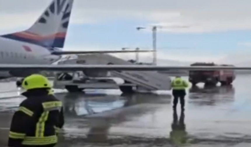 Antalya Havalimanı’nda faciadan dönüldü