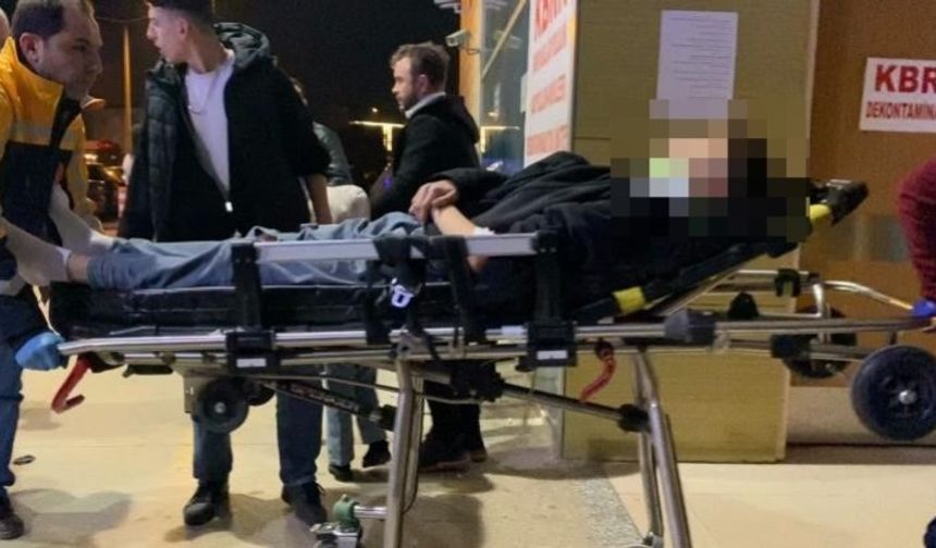 Korkutan kaza! Kafa kafaya çarpıştılar