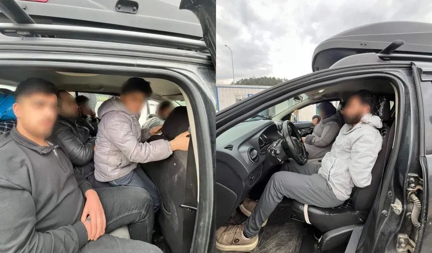 Bursa'da göçmen kaçakçılığına suçüstü