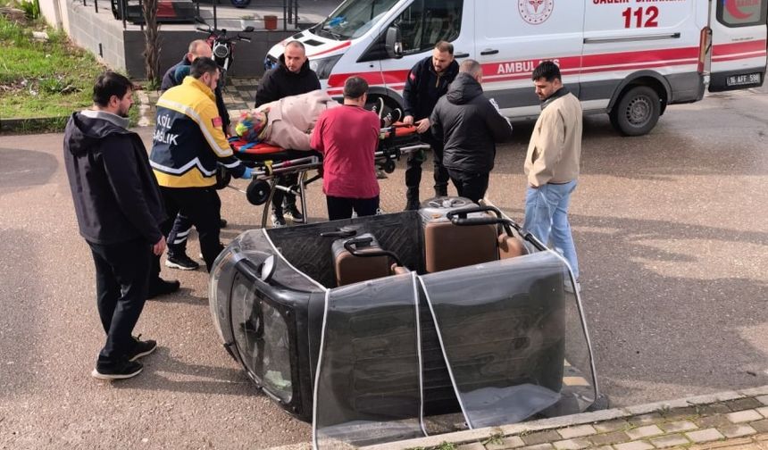 Bursa'da triportör kazası!