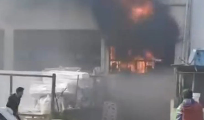 Bursa’da korkutan yangın