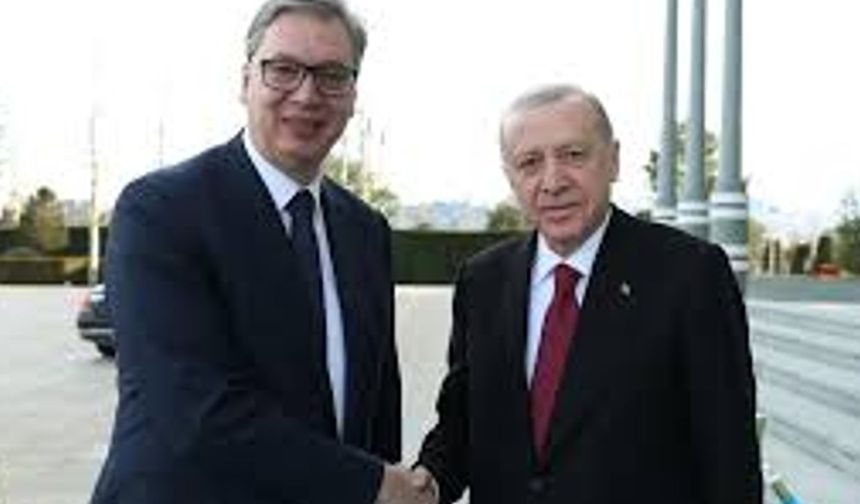 Erdoğan, Vucic ile bir araya geldi