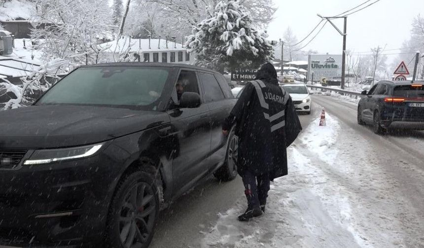 Uludağ'a çıkanlar geri çevrildi!
