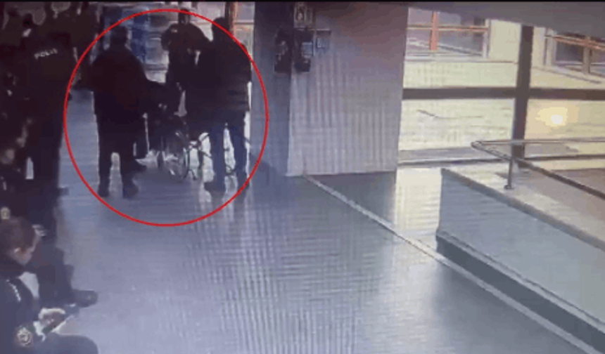 Adliye faciasından şok görüntüler!