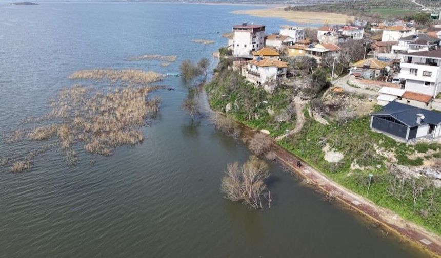 Yaren Leylek’in köyünde su baskını