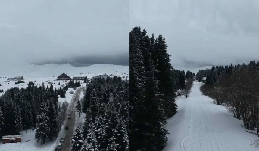 Uludağ'dan eşsiz manzaralar