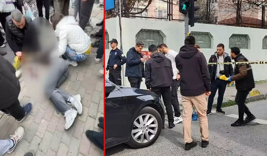Okulun önünde kadın cinayeti!