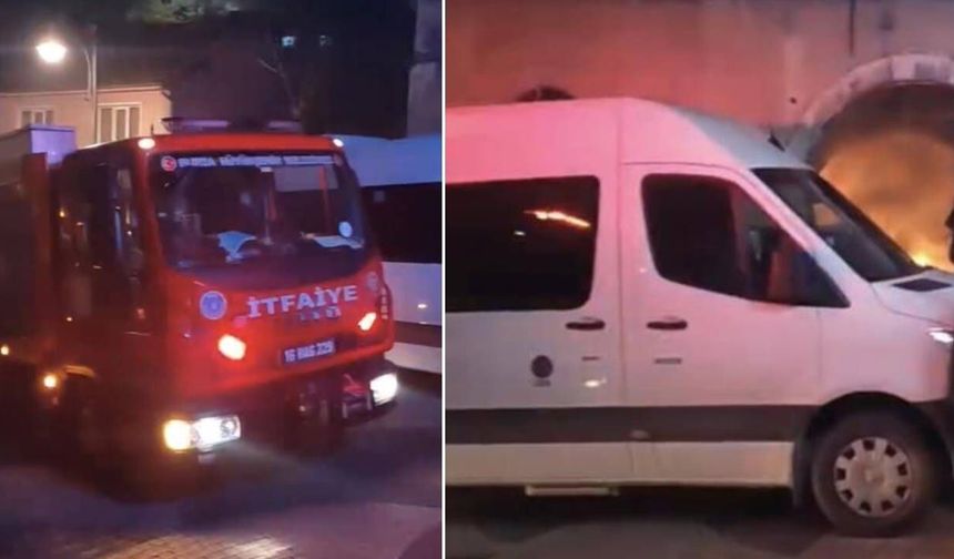 Tarihi binada korkutan anlar!