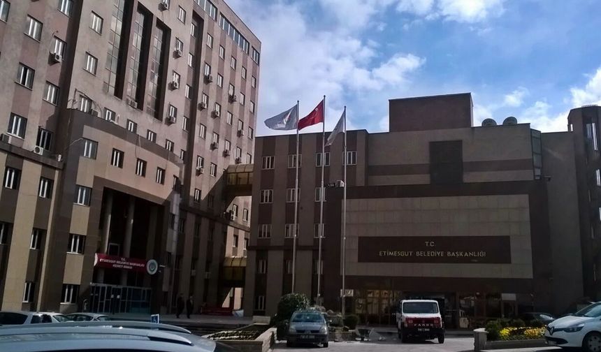 Etimesgut Belediyesi'ne operasyon!