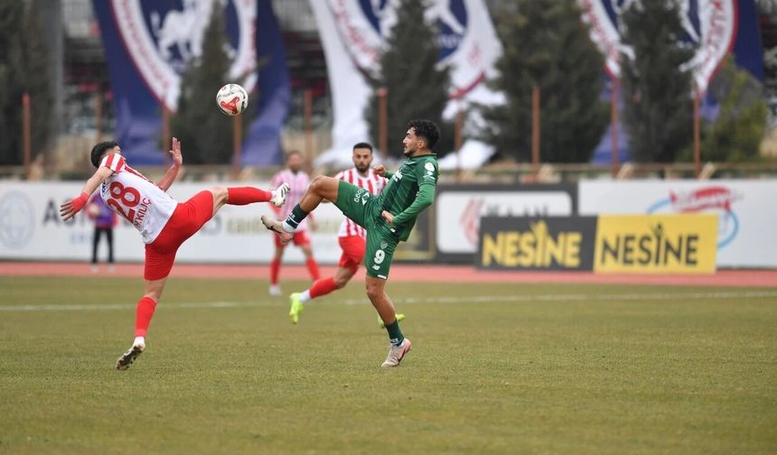 Bursaspor Maraş'tan 1 Puanla Dönüyor !