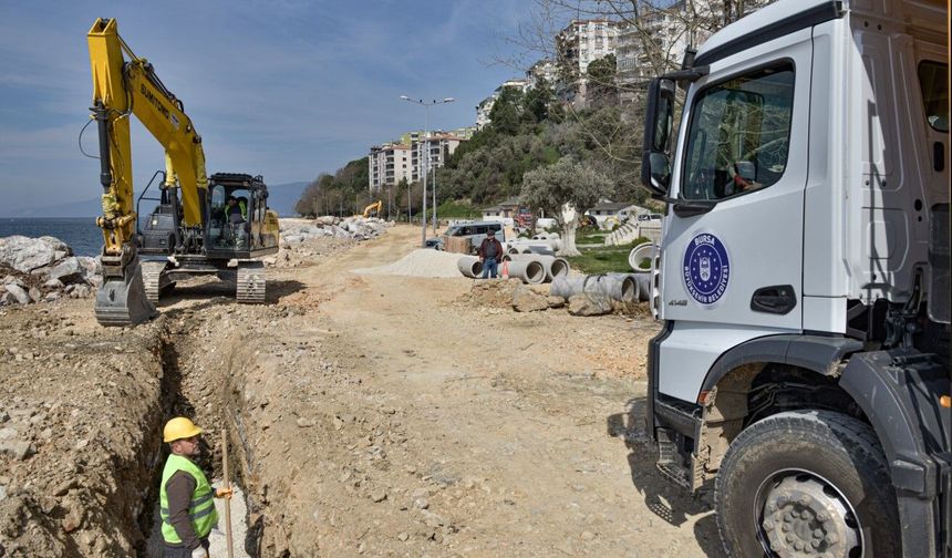Büyükşehir, o ilçede altyapıyı güçlendiriyor