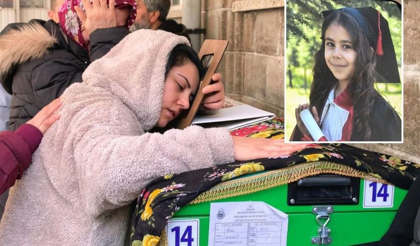 Bursa'da minik Öykü'ye acı veda