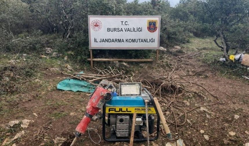 Tünel kazan definecilere suçüstü