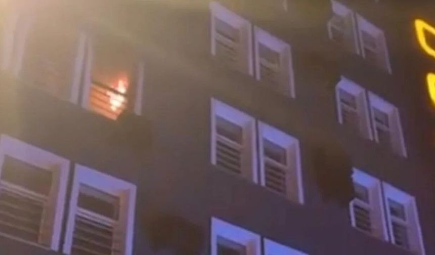 Bursa'da otelde korkutan anlar!