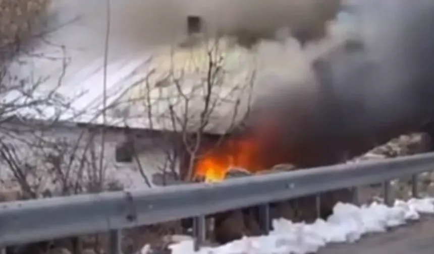 Bursa'da korkutan yangın!