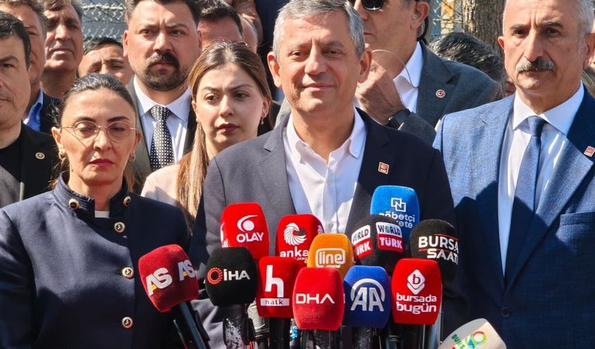 CHP LİDERİ, BOZBEY SONRASI KONUŞTU
