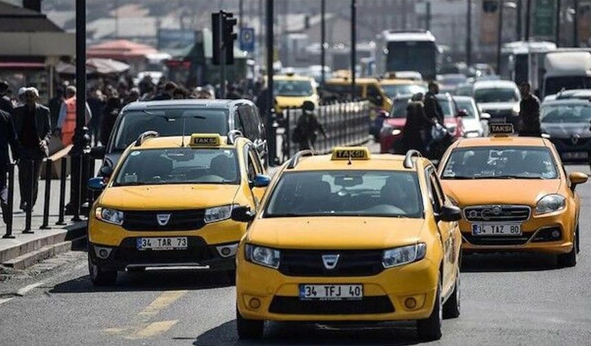 TAKSİLERDE YENİ DÖNEM BAŞLIYOR