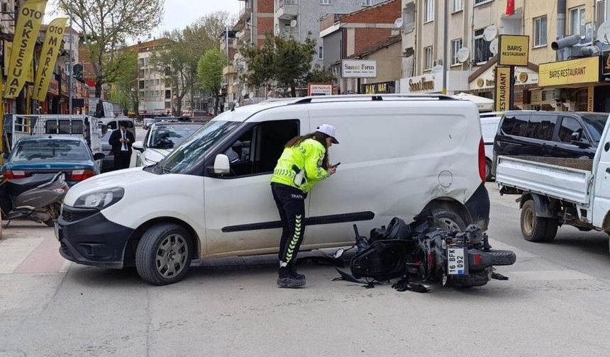 ANİ ÇIKIŞ KAZAYA SEBEP OLDU!