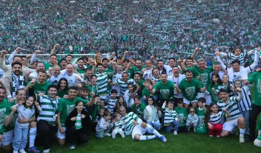 Cumhurbaşkanı Erdoğan Bursaspor’u kutladı