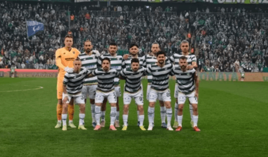 Bursaspor'un Somaspor ilk 11'i açıklandı