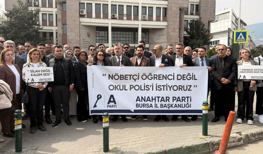 A PARTİ BURSA: ''SADECE KINAMAK YETMEZ''