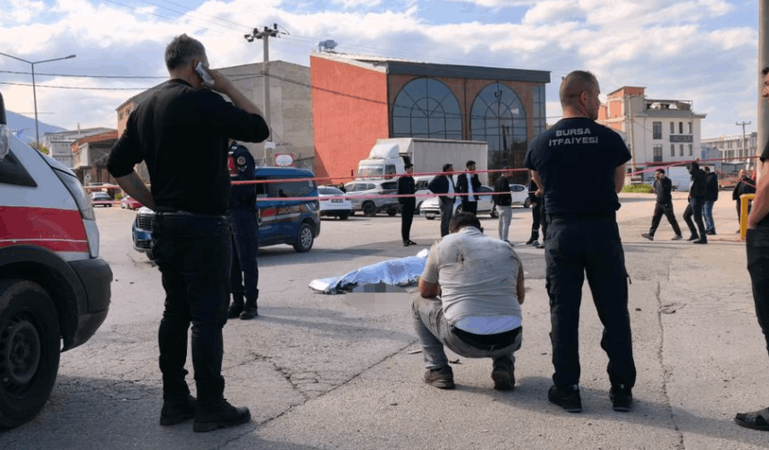 BURSA'DA VİNÇ KAZASI CAN ALDI!