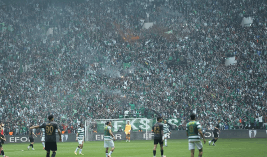 Bursaspor maçında taraftar rekoru!