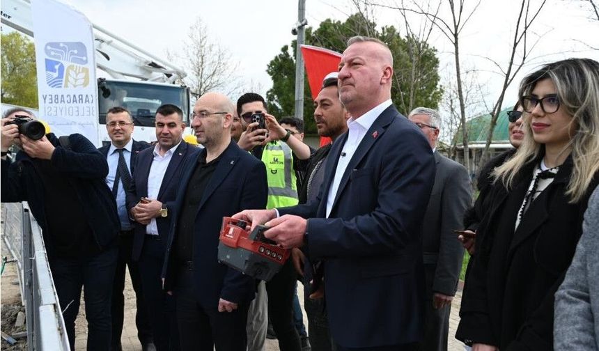 Karacabey'e yeni sosyal yaşam alanı!