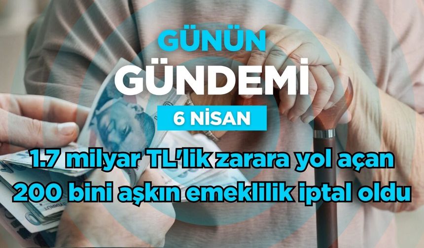 Günün Gündemi (6 Nisan 2026 Pazartesi)