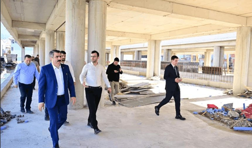 YENİ YAŞAM ALANINDA YOL YARILANDI