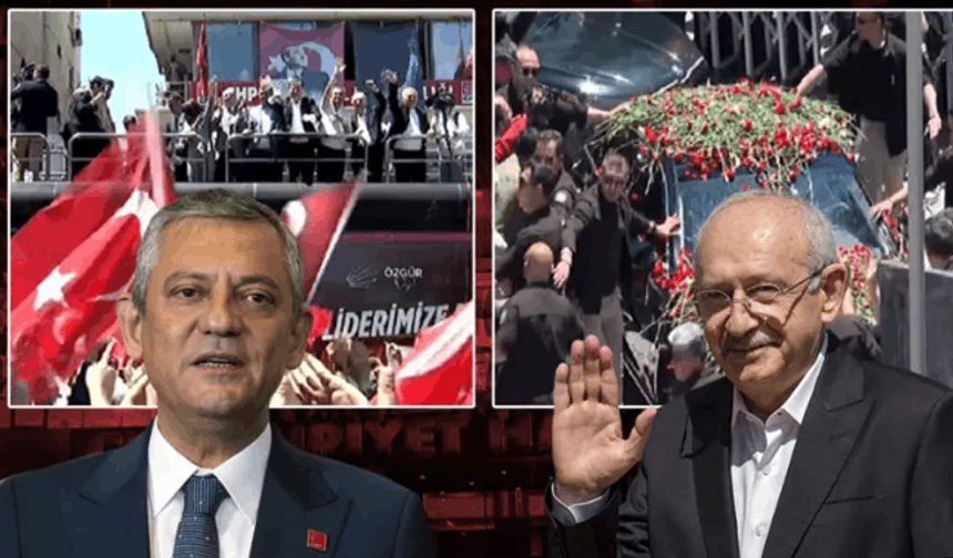 CHP'DE İKİ FARKLI BAYRAMLAŞMA!