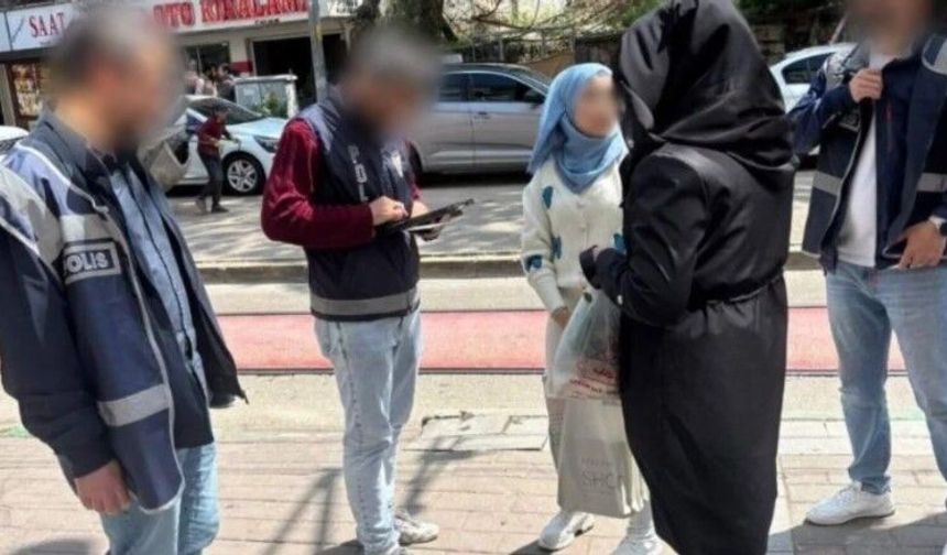 BURSA'DA DÜZENSİZ GÖÇMEN DENETİMİ