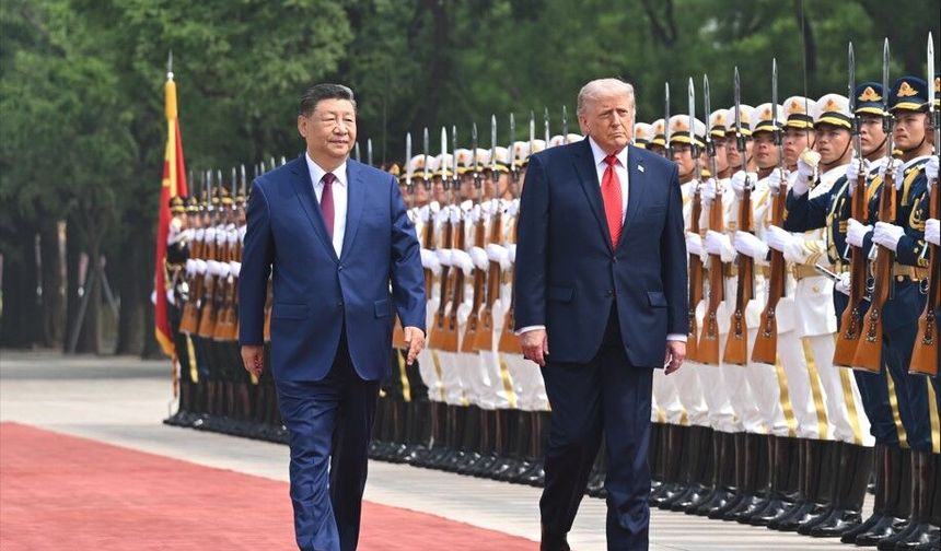 Trump ve Çin Devlet Başkanı Şi Cinping Pekin'de