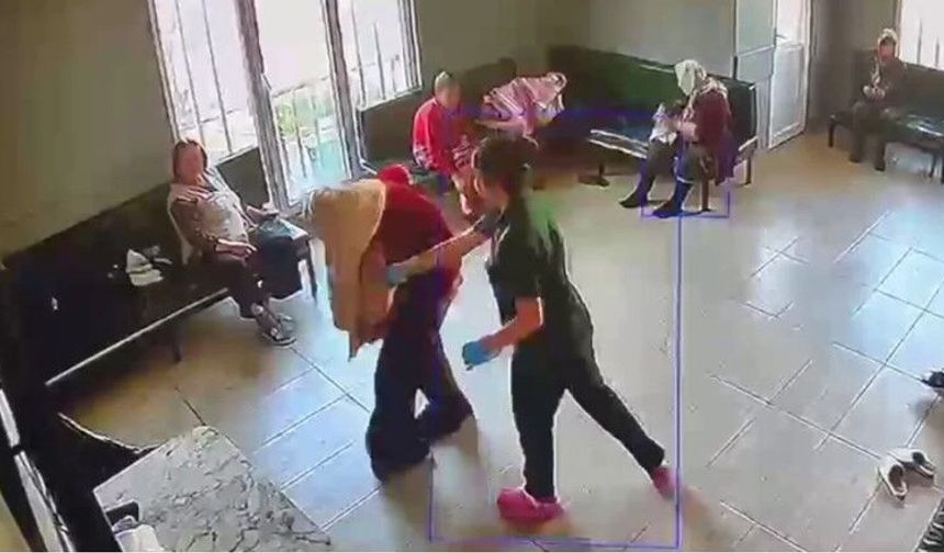 YAŞLI BAKIM MERKEZİNDE SKANDAL!