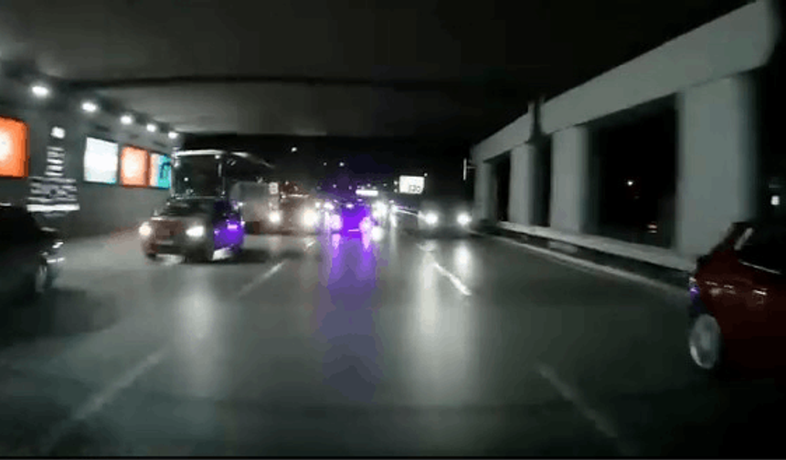 TRAFİK MAGANDASI TEHLİKE SAÇTI