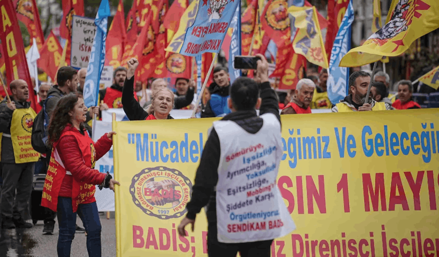 BURSA'DA 1 MAYIS YÜRÜYÜŞÜ!