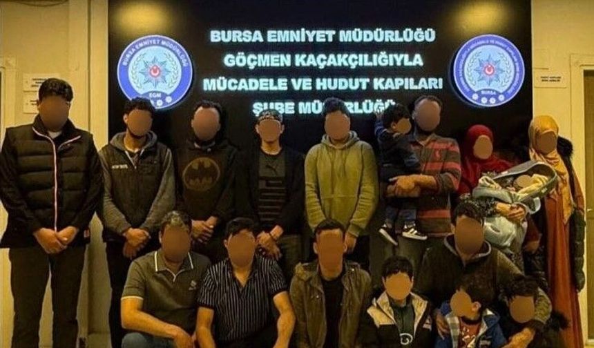 GÖÇMEN KAÇAKÇILARINA OPERASYON!