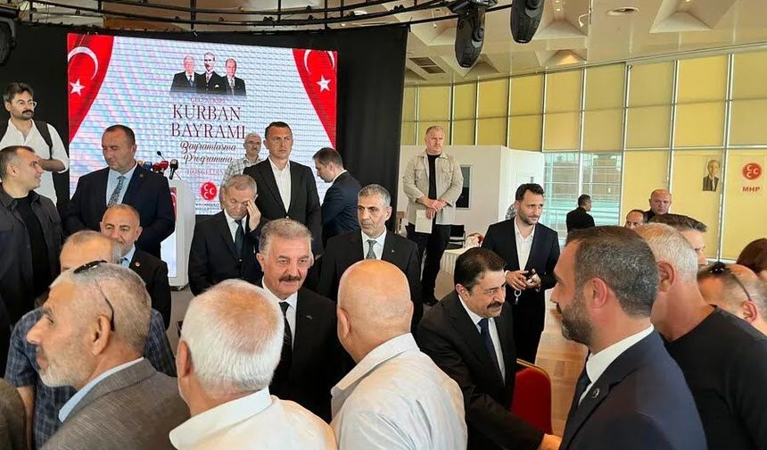 MHP BURSA TEŞKİLATI BAYRAMLAŞTI