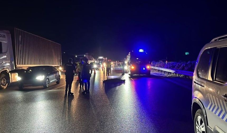 BURSA ÇEVRE YOLU'NDA KORKUNÇ KAZA