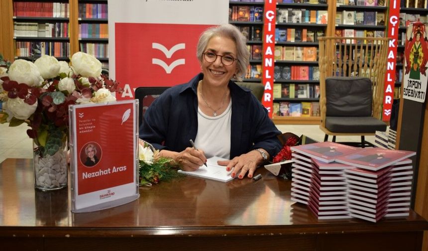 Nezahat Aras'ın ilk kitabı okuyucusuyla buluştu