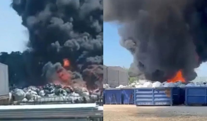 SİYAH DUMANLAR GÖKYÜZÜNÜ KAPLADI!