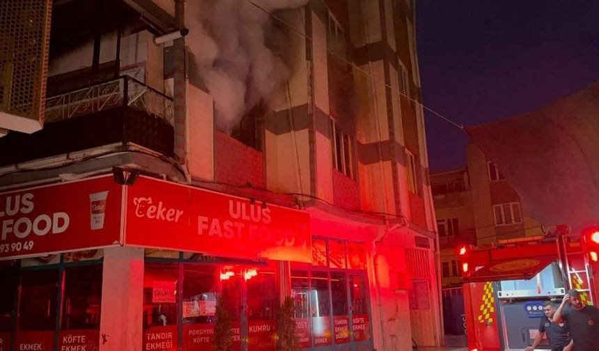 YANGINDA BİR AİLE KABUSU YAŞADI!