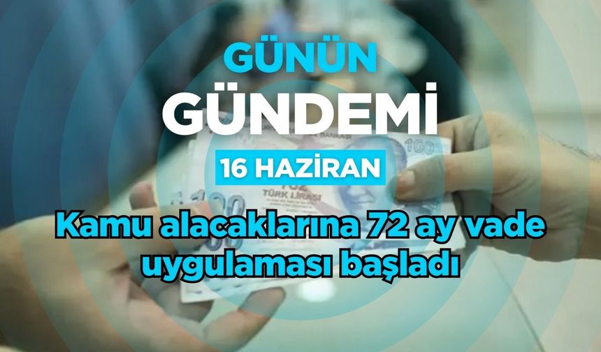 Günün Gündemi (16 Haziran 2026 Salı)