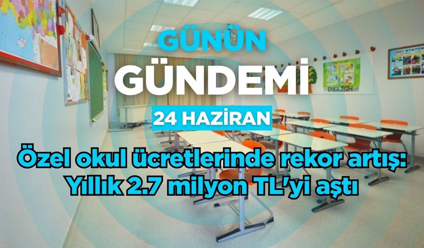 Günün Gündemi (24 Haziran 2026 Çarşamba)