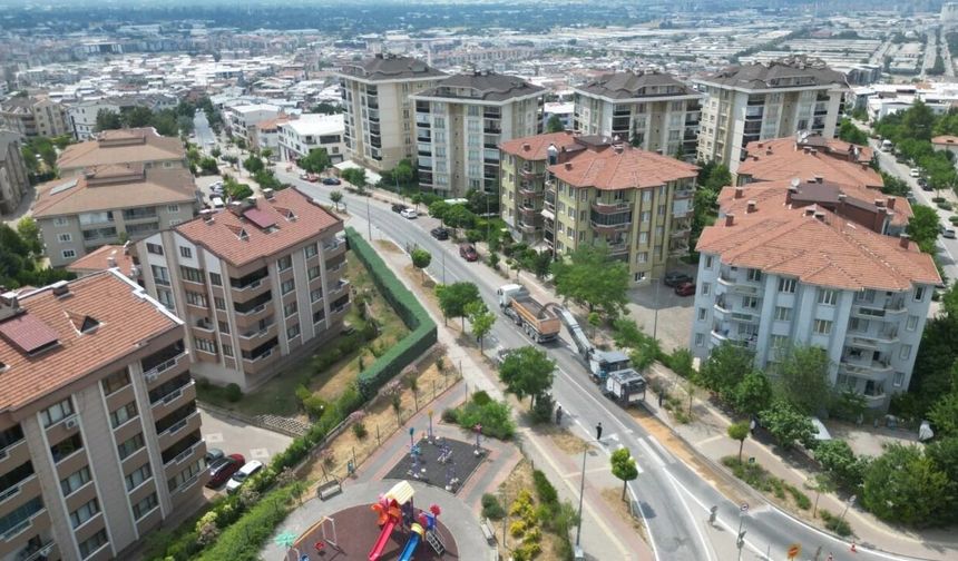 BURSA'DA BİR MAHALLE YENİ GÖRÜNÜME KAVUŞUYOR