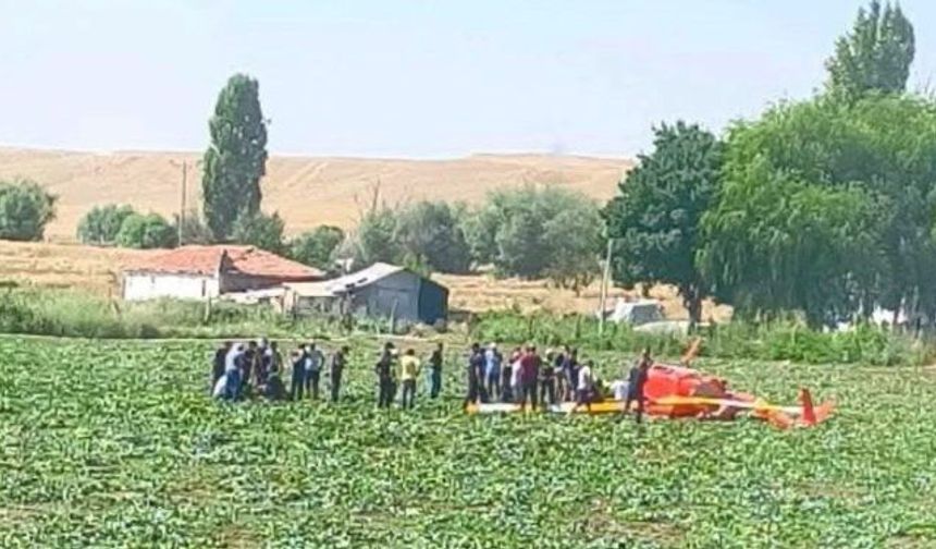 ANKARA’DA EĞİTİM HELİKOPTERİ DÜŞTÜ