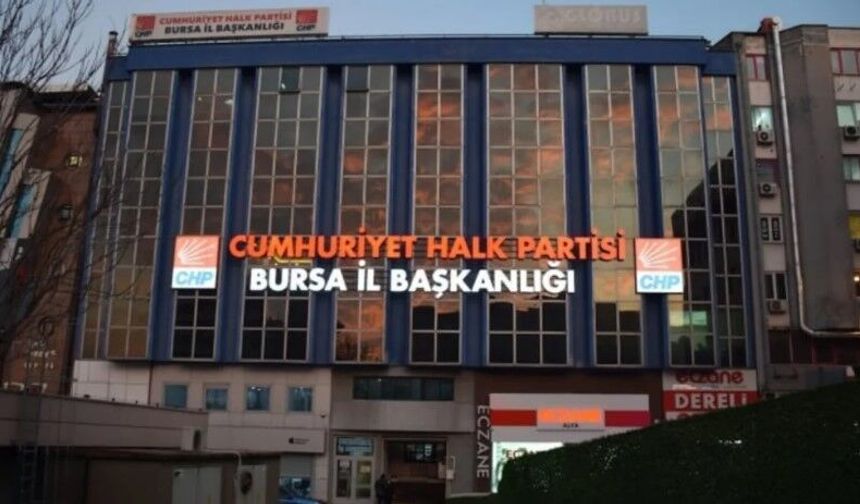 CHP BURSA'DA GÖREV DAĞILIMI NETLEŞTİ