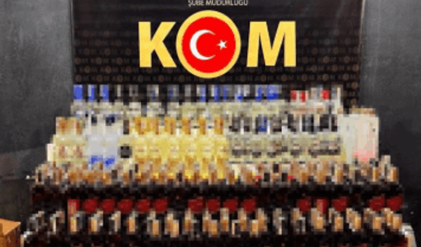 BURSA'DA SAHTE İÇKİYE GEÇİT YOK!